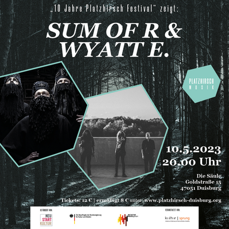 Wyatt E. (BE) & Sum of R (CH, FI) - 10.05. / Die Säule