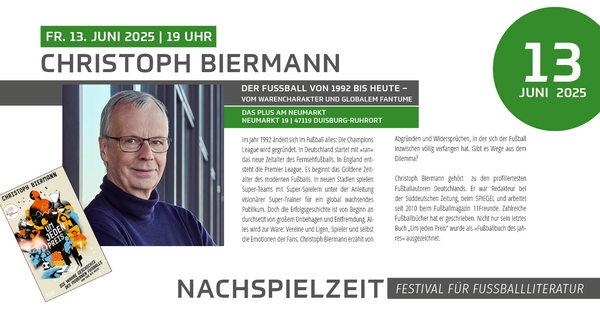 Nachspielzeit - Christoph Biermann