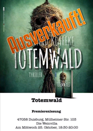 Premierenlesung "Totemwald".