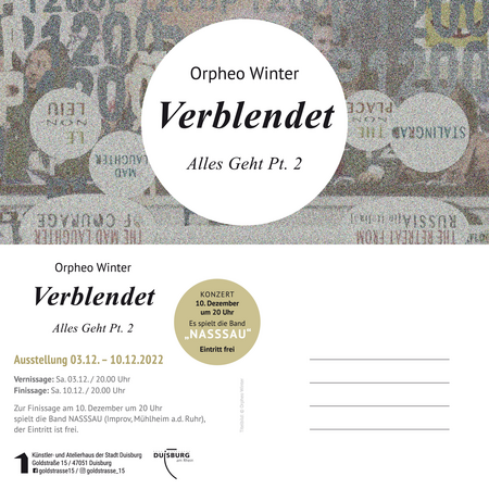 ORPHEO WINTER - Verblendet - Alles Geht Pt. 2
