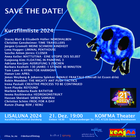 LISALUNA Kurzfilm Kurzfestival Duisburg
