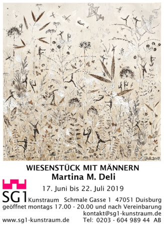 Martina M. Deli: Wiesenstück mit Männern