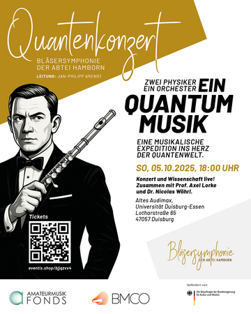 Zwei Physiker, Ein Orchester, Ein Quantum Musik