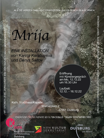 Ausstellung/Installation "MRIJA"