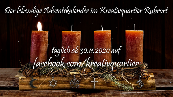 Der lebendige Adventskalender im Kreativquartier Ruhrort - Törchen 1