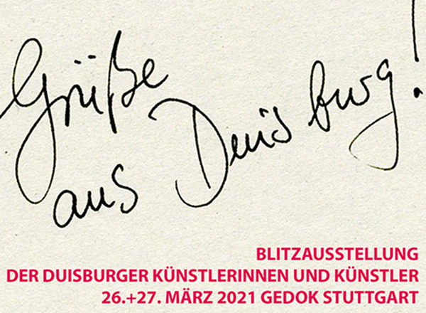 Aufruf: Blitzausstellung der Duisburger Künstler*innen in Stuttgart