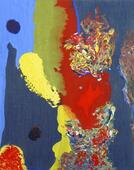 (Werk 15/2020) Ohne Titel, 2020, Acryl auf Leinwand, 140 x 110 cm