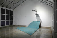 An image from the exhibition "Into the Trapezoid" at the Centre of Polish Sculpture in Oronsko, Poland, 2023. Fot. Jan Gaworski.