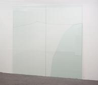 FRAKTUR MMXVIII / XVIII, geschnittenes Glas, 200 cm x 200 cm, 2018