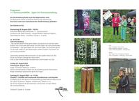 11. KunstraumGrün - openair Kunstausstellung im Botanischen Garten Duissern