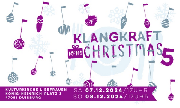 Klangkraft Before Christmas 5 - Konzert #1
