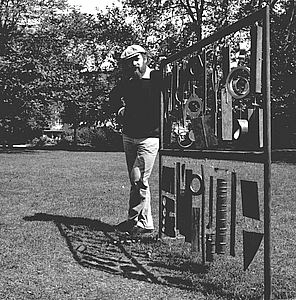 Im Kabinett im Rahmen der Dauerausstellung „Sándor Szombati“ Photographien von Britta Lauer