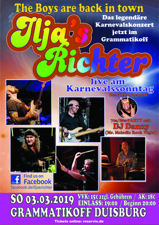ILJA's RICHTER live im Grammatikoff