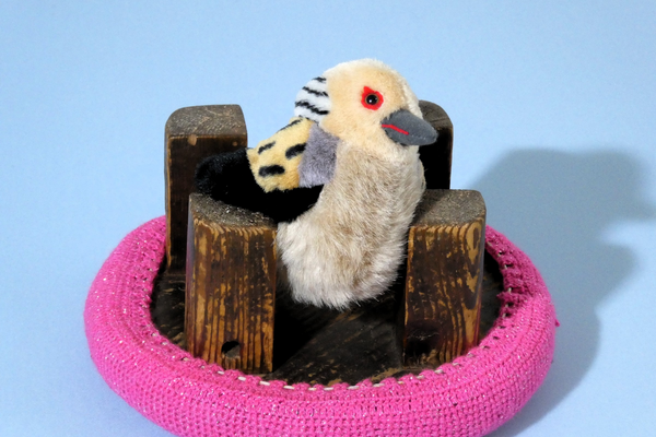 "Knautschzone" - Eine Rauminstallation von Friederike Huft