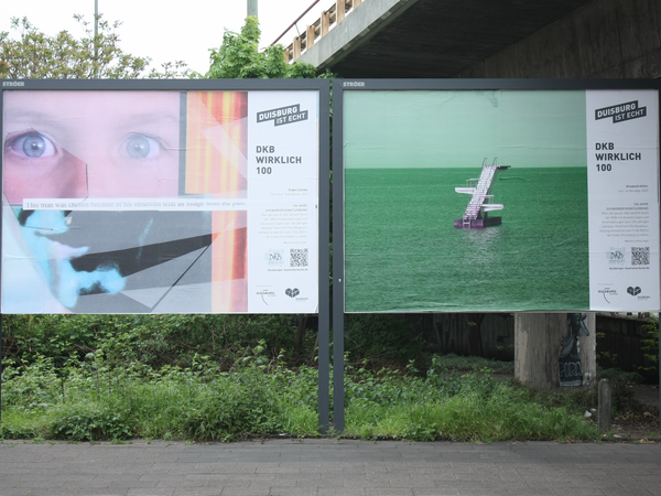 Rundgang Plakatwände