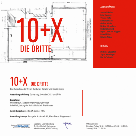 VERNISSAGE: 10 + X  –  Die Dritte