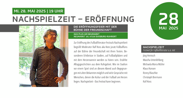 Nachspielzeit - Eröffnung