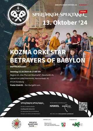 Spelunken-Spektakel Spezial - Kozma Orkestar & Betrayers of Babylon