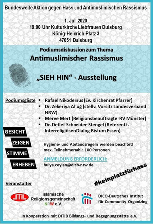 Podiumsdiskussion 'Antimuslimischer Rassismus'