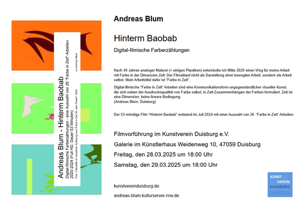 Andreas Blum - Hinterm Baobab