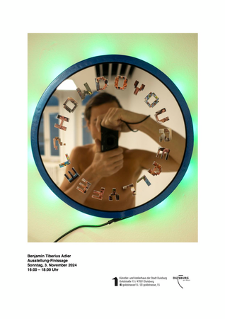 Ausstellung-Finissage Benjamin Tiberius Adler