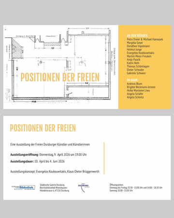 Ausstellung "Freie Duisburger Kpnstler und Künstlerinnen"