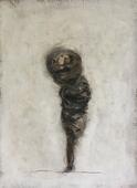 born from shadow (2020), Tusche, Gouache, Grafit auf Karton; 23,6 x 31,9 cm