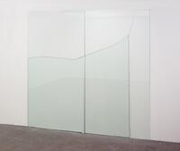 FRAKTUR MMXVIII / XIX, geschnittenes Glas, 200 cm x 200 cm, 2018
