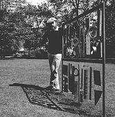 Im Kabinett im Rahmen der Dauerausstellung „Sándor Szombati“ Photographien von Britta Lauer