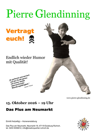HANDVERLESEN | Vertragt euch! - Pierre Glendinning