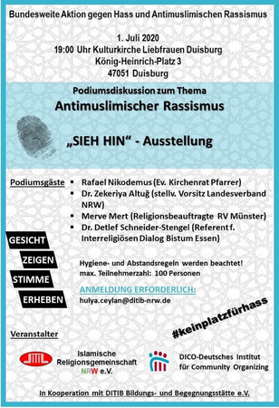 Podiumsdiskussion 'Antimuslimischer Rassismus'