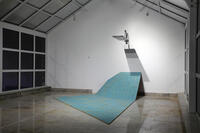 An image from the exhibition "Into the Trapezoid" at the Centre of Polish Sculpture in Oronsko, Poland, 2023. Fot. Jan Gaworski.